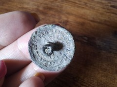 2 x british button military caunt & son london 53st horse lion crown collector