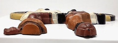 Homco Wall Art Decor 3 Piece Car Bicycle Horse Carriage 1975