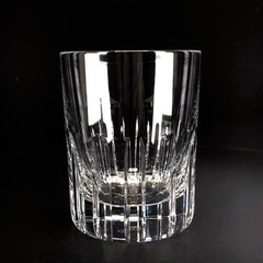 Baccarat Rock Glass Crystal Clear 10oz Used with Box