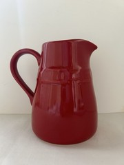 Longaberger Red Pitcher