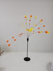 Space Plant Kinetic Abstract Sculpture Metal Art Modernist Mid Century Mcm