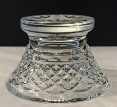 Waterford Crystal Glass Arklow Pattern Decorative Footed Trinket Candy Bowl