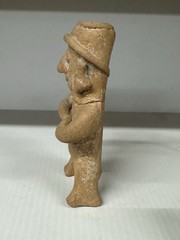 AMAZING AUTHENTIC PRE-COLUMBIAN HUMAN EFFIGY CLAY FIGURE ~ MEXICO, STATUE, DOLL