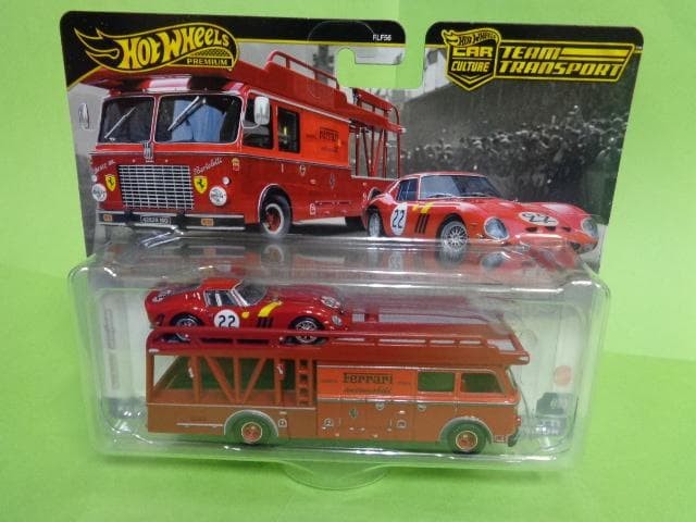 Hot Wheels Ferrari 250 G Team Transport Unopened Mint Pack