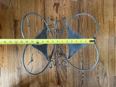 Nautical Sailboat Boat Metal Magazine Rack Holder Nautical Decor