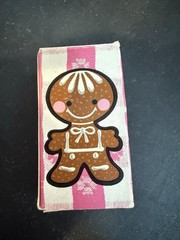 1972 VTG Avon Fragrance Glace Pin Pal – Gingerbread White Frosting – New!