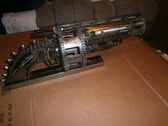 STEEL METAL ART MANCAVE DISPLAY