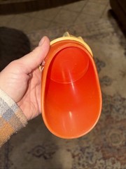 Avon Country Kitchen Soup Scoop Decoration Orange Flowers