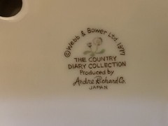 Andre Richard Soap Dish Webb & Bower 1977 Diary of Edwardian Lady Country Coll.