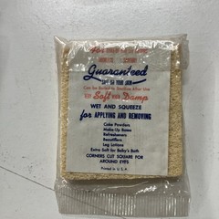 Vintage Mid-Century Plex Cosmetic Sponges in Original Packaging Lot