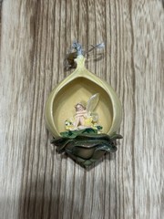 The Bradford Editions 2000 “Secret Gardens Heirloom Porcelain” Ornaments x6