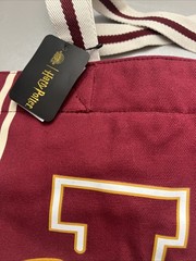 Harry Potter Hogwarts Collegiate Tote Bag NWT