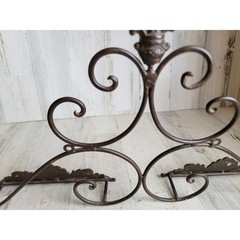 Large metal wall painting hanging display unique vintage home decor