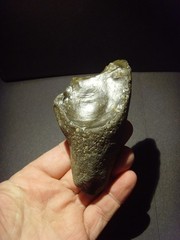 Lower Paleolithic – Fine Acheulean oblique ‘handled’ scraper. c.450,000 BP.