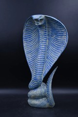 Authentic Ancient Egyptian Antiques Cobra Statue Of Protection Goddess Egypt BC