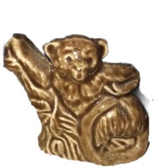 Red Rose Tea WADE Whimsies Porcelain Figurine Monkey Fun
