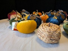 Fall Halloween Pumpkin Bulk Crafting Decor Lot 2-3 In Multicolor 21 PC New