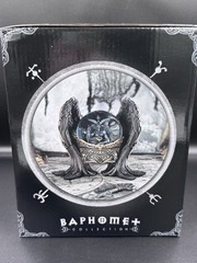 Nemesis Now Baphomet Antiquity Snow Globe 22.5cm Gothic Resin Glass Ornament