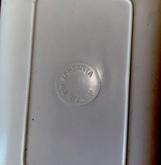 3 VTG 1970’s Melamine Trinket Tray Decor Dishes Ireland Azteca Grt Britain 4×6”