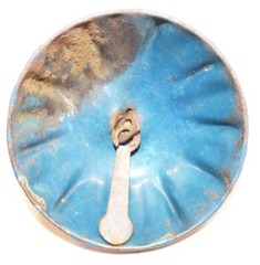 Art Deco-New Years-Noise Maker-Tin Litho & Wood-Party Favors