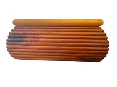 Wooden Keepsake Box – Wolf Design – From Fort William Henry, Lake George, NY