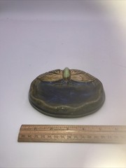 Antique Art Nouveau Moth Dish by Doulton Pottery