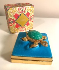 Avon TORTOISE for Perfume Glacé, Charming Miniature, 1971 Pre-owned & Un-used.