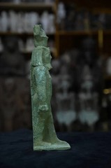 Authentic Bronze statue Ancient Egyptian Antiquities king Ramses Egypt 1213 BC