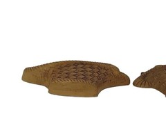 Vintage Burwood Plaques Berry Basket Decor Set Of 2 Plastic Made In USA