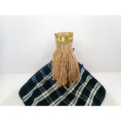Vintage One-of-a-Kind Cloth Art Doll – “Domestic Goddess” Mixed Media Sculpture