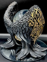 Nemesis Now Baphomet Antiquity Snow Globe 22.5cm Gothic Resin Glass Ornament