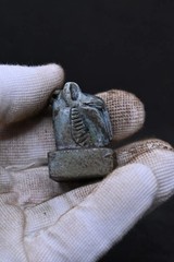 Authentic Ancient Egyptian Antiquities Seth Rare Amulet Necklace Egyptian BC
