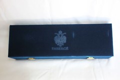 Faberge “Na Zdorovie” Bubble Vodka Shot Glasses- Set of 4 in original box