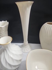 Lenox Vases 24kt Gold Made in USA Lot of 6 pcs