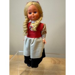 Vintage Norwegian Souvenir Doll Traditional Bunad Attire JL