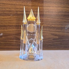 Vintage 1991 24k Gold Plated Franklin Mint Cinderella Golden Crystal Collection