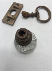 Metal Detector Finds Lot Brass? Copper? Latches Vintage Antique Parts Pieces MK