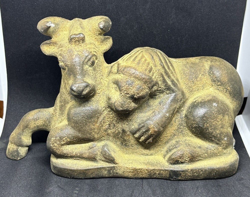 Ancient civilizations rare carved near eastern stone animal statue figurine