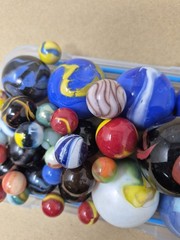 Vintage Older Marbles Lot- Akro/Peltier/Swirls 6
