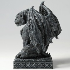 Veronese 5.75″ Kneeling Gargoyle Polyresin Collectible Sculpture Gothic Decor