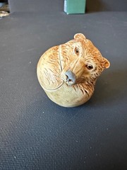 Harmony Kingdom Candy Canadian Bear UK Made Box Figurine Roly Poly 2 X signed