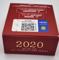2020 Hallmark Keepsake Ornament 1969 Chevrolet Camaro Lil Classic Cars 3rd