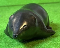 RARE! Adam Binder Editions ~ MOLE (Ebony) ~ 2009 Hand Signed Palm Charm