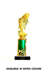 BASS TROPHY FISHING TROPHY LARGEMOUTH BASS 9 colors