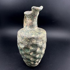 Genuine Ancient Roman Glass Pitcher Jug Circa 1st-2nd Century AD