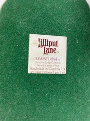 Lilliput Lane “Eamont Lodge” – Christmas Lodge Collection 1991 – Handmade in Uk