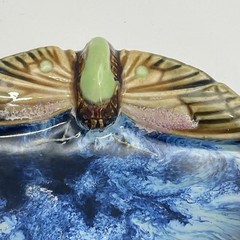 Anthropologie Art Nouveau Style Dragonfly Soap Trinket Dish