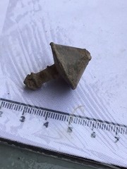 Unknown lead metal detecting find (950)