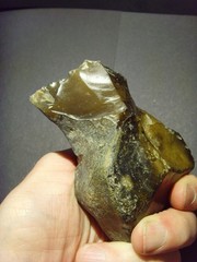 Lower Paleolithic -Fine Acheulean chisel/chopper. c.500,000+ BP.