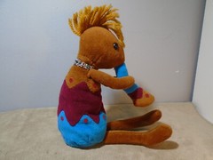 FABRIC BEAN BOTTOM KOKOPELLI SHELF SITTER PLUSH UNBRANDED (ML598)